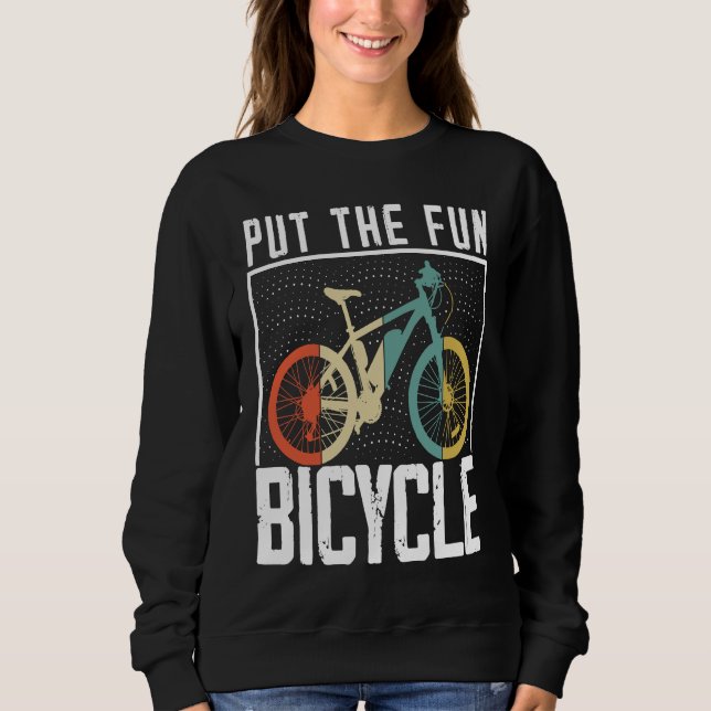 Biking and Cycling    4 Sweatshirt (Vorderseite)