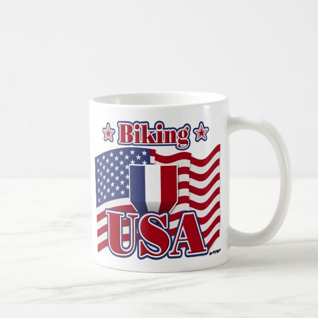 Biking USA Kaffeetasse (Rechts)