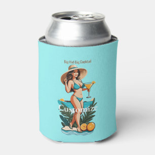 Bikini Babe Big Hat - Big Cocktail Thunder_Cove Dosenkühler