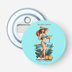 Bikini Babe Big Hat - Big Cocktail Thunder_Cove Flaschenöffner