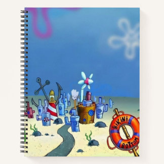 Bikini Bottom Inspiriert Notebook Notizbuch