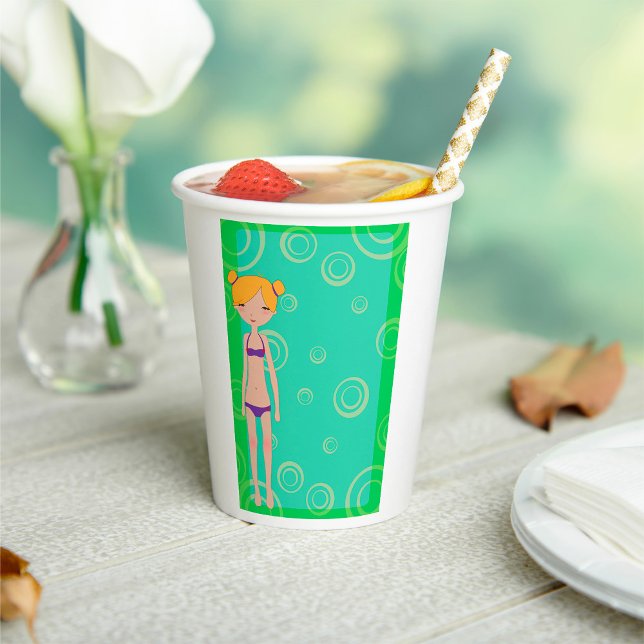 Bikini Girl Pappbecher (Von Creator hochgeladen)
