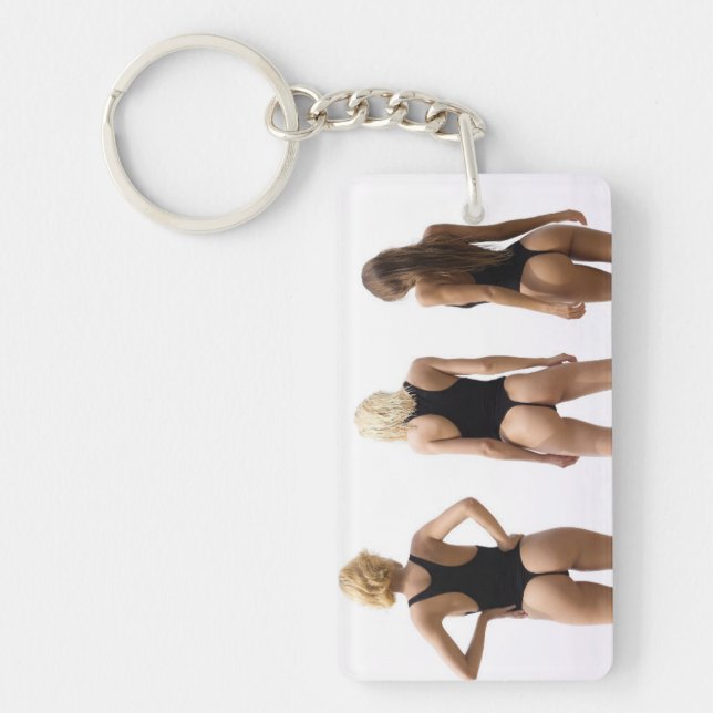 Bikini Girls Foto Schlüsselkette Schlüsselanhänger (Vorderseite)