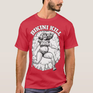 Bikini Kill Original Fächerwerk T-Shirt