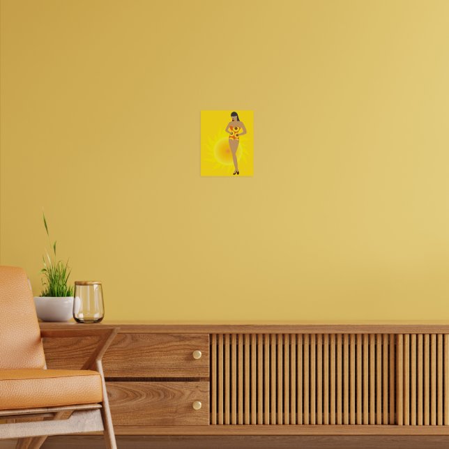 Bikini-Mädchen Poster (Wohnzimmer 2)