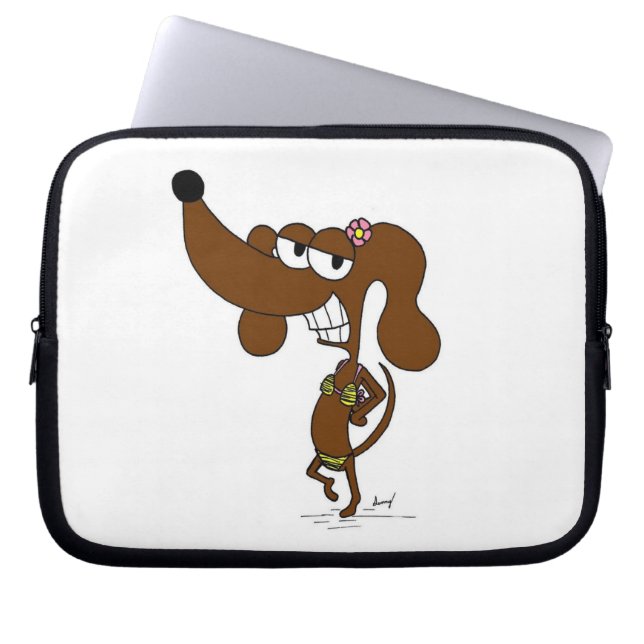 Bikini Midge Laptop Sleeve (Vorderseite)
