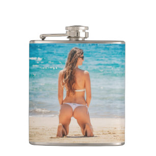 BIKINI MIRL BEACH MIRL FLASCHEN FLACHMANN