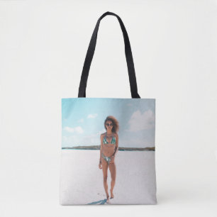 Bikini mit stehendem Sand Tasche