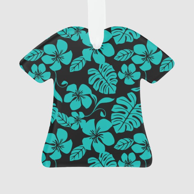 BIKINI ROSE (NOIR/TURQUOISE) (dos)