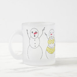 Bikini Time Snowmen Kaffeetasse