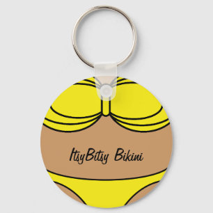 Bikini Yellow Schlüsselanhänger