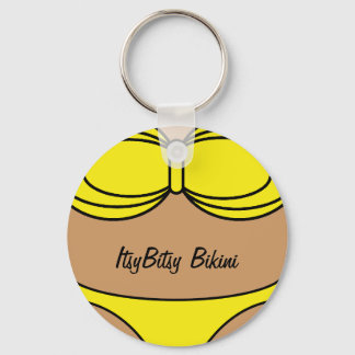 Bikini Yellow Schlüsselanhänger