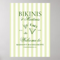Bikinis und Martinis Bachelorette Empfang