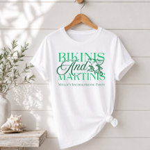 Bikinis und Martinis Custom Junggeselinnen-Abschie