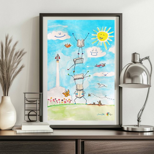 Bilanzierung der Art Balance des Buchführerplakats Poster (Von Creator hochgeladen)