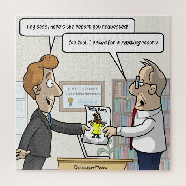 Bilanzierungsbericht Punny Jigsaw Puzzle (Vertikal)