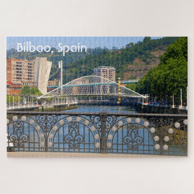 Bilbao: drei Brücken, baskisches Spanien (Horizontal)