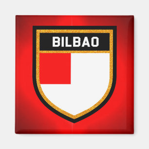 Bilbao-Flagge Magnet