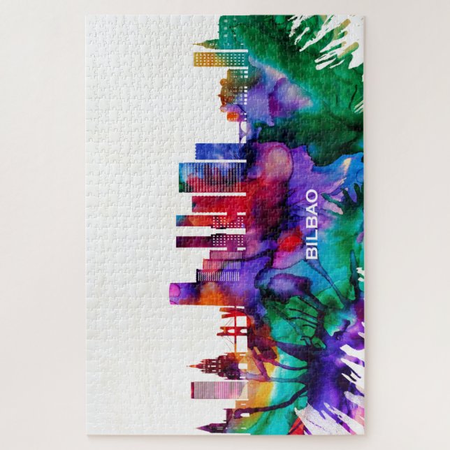 Bilbao Skyline (Vertikal)