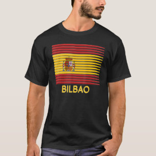 Bilbao Spanien Spanischer Flaggentrommer Sticks Pa T-Shirt