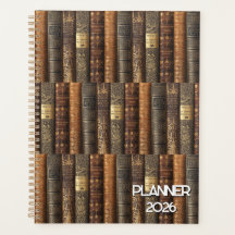 Bilbiophile (thème théâtre) Planner 2026