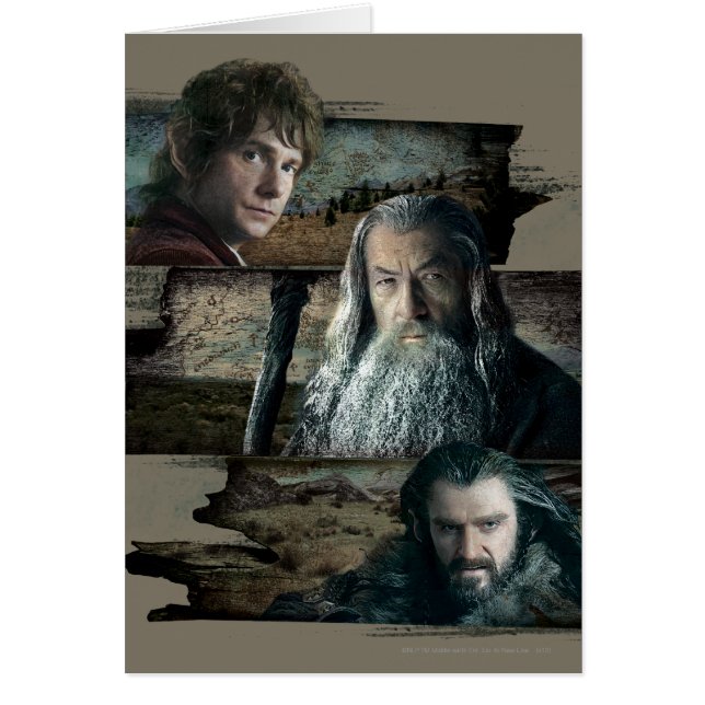 BILBO BAGGINS™, Gandalf, THORIN OAKENSHIELD™ (Vorne)
