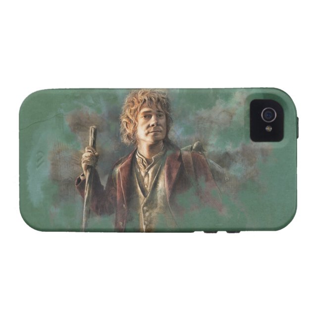 BILBO BAGGINS™-Illustration Case-Mate iPhone Hülle (Rückseite Horizontal)