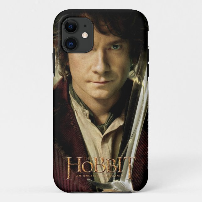 BILBO BAGGINS™ mit Schwert Case-Mate iPhone Hülle (Rückseite)