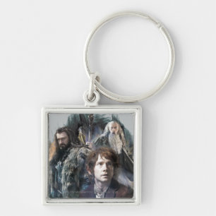 BILBO BAGGINS™, THORIN OAKENSHIELD™, & Gandalf Schlüsselanhänger