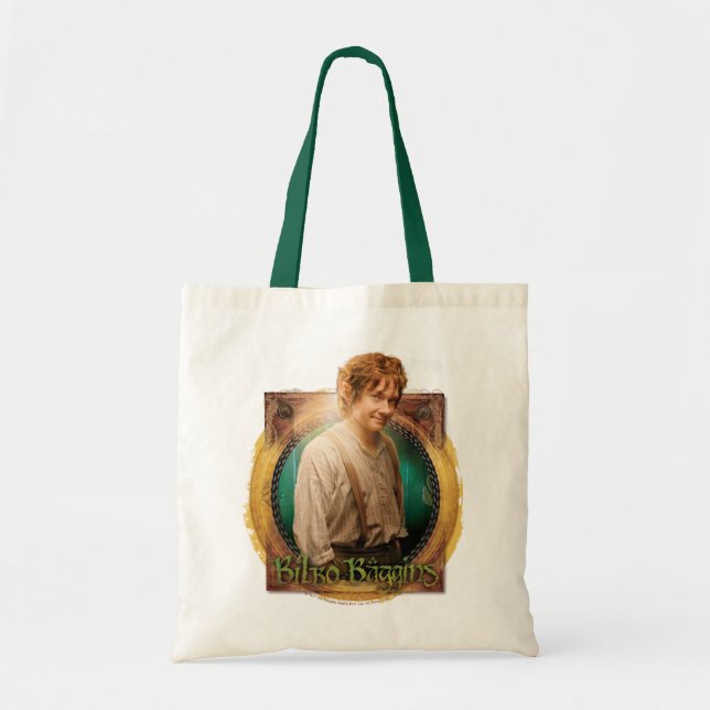 BILBO BAGGINS™ Zeichen mit Namen Tragetasche (Vorne)