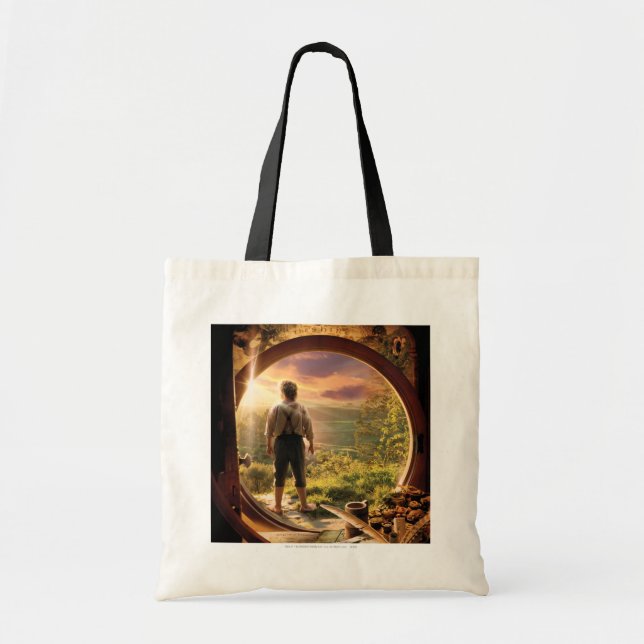 BILBO BAGGINS™ Zurück in Shire Collage Tragetasche (Vorne)