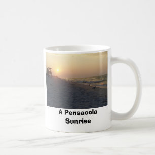 Bild 003, ein Pensacola-Sonnenaufgang Kaffeetasse