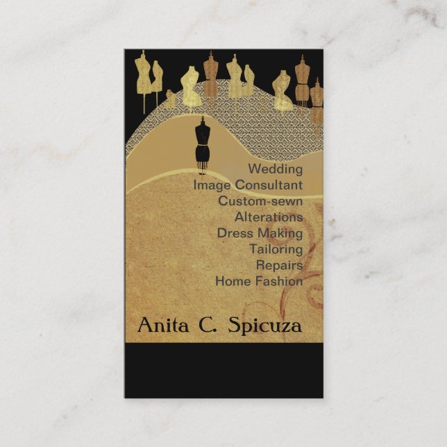 Bild-Berater-Mode-Stylist Visitenkarte (Vorderseite)