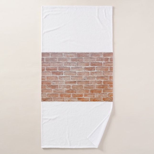 Bild der Background Background Zick Wand Textur ab Badehandtuch (Badehandtuch)