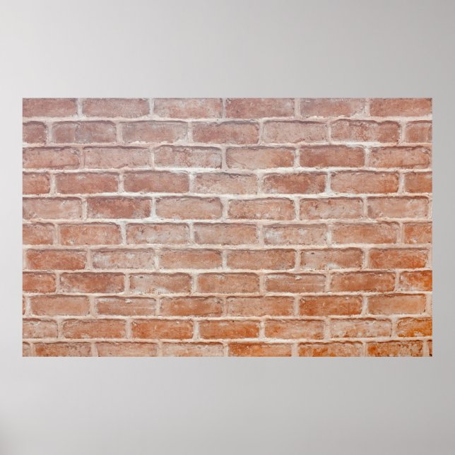 Bild der Background Background Zick Wand Textur ab Poster (Vorne)