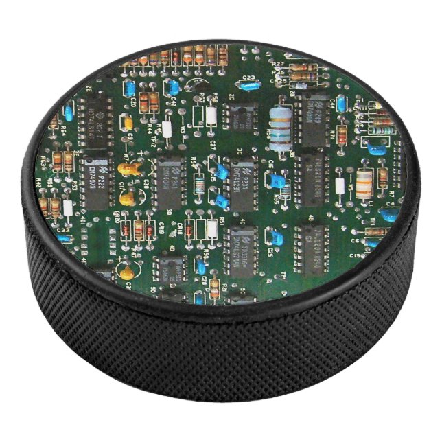 Bild der elektronischen Leiterplatte Eishockey Puck (3/4)