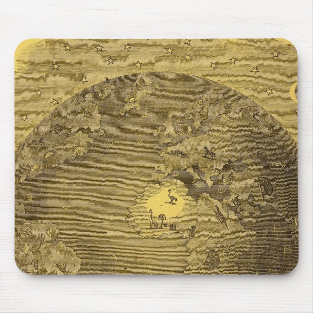 Bild der Welt Mousepad (Vorne)