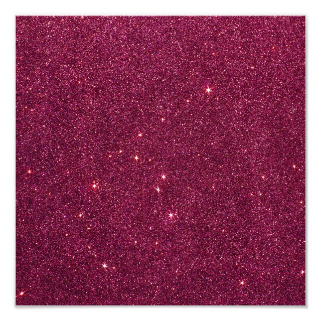 Bild des hellrosa Glitzer Fotodruck (Vorne)