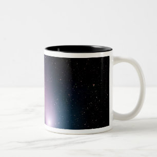 Bild des Kometen C/2001 Q4 (ORDENTLICH) Zweifarbige Tasse