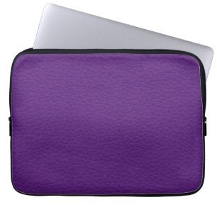 Bild des lila Leders Laptopschutzhülle