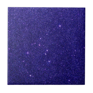 Bild des trendy blauen Glitters Fliese