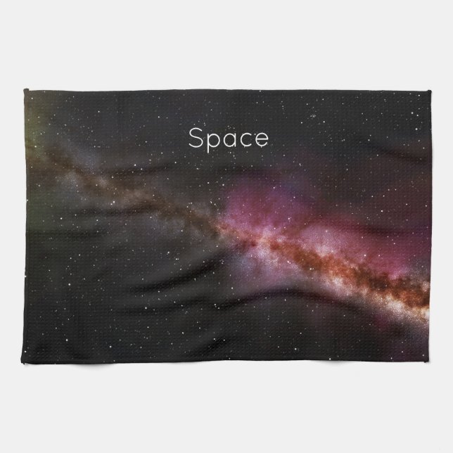 Bild des Universums Geschirrtuch (Horizontal)