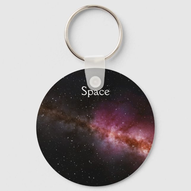 Bild des Universums Schlüsselanhänger (Vorderseite)