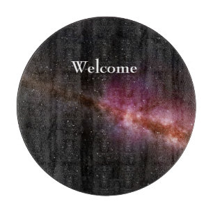 Bild des Universums Schneidebrett