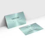 Bild einer metallisch grünen Textur Visitenkarte<br><div class="desc">Luxuriöses Bild eines glänzenden,  grün leuchtenden,  metallisch anmutenden Texturhintergrundes. Hübscher,  metallischer,  grün-färbender Schlaganfall. Seidenmoderner Test.</div>