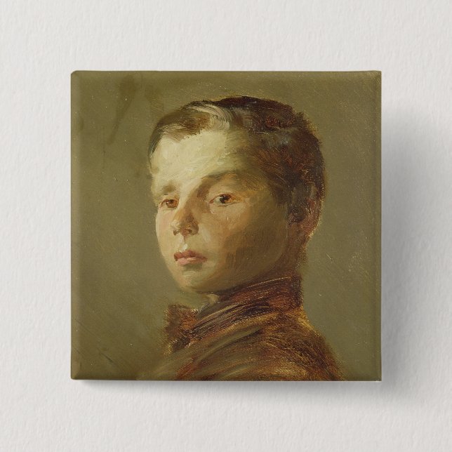 Bild eines Jungen, 1875 Button (Vorderseite)