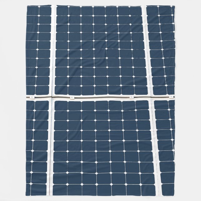 Bild eines solaren Powers lustig Fleecedecke (Vorderseite)