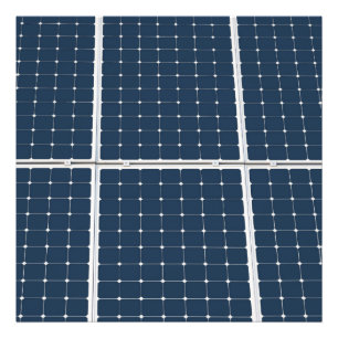 Bild eines solaren Powers lustig Fotodruck