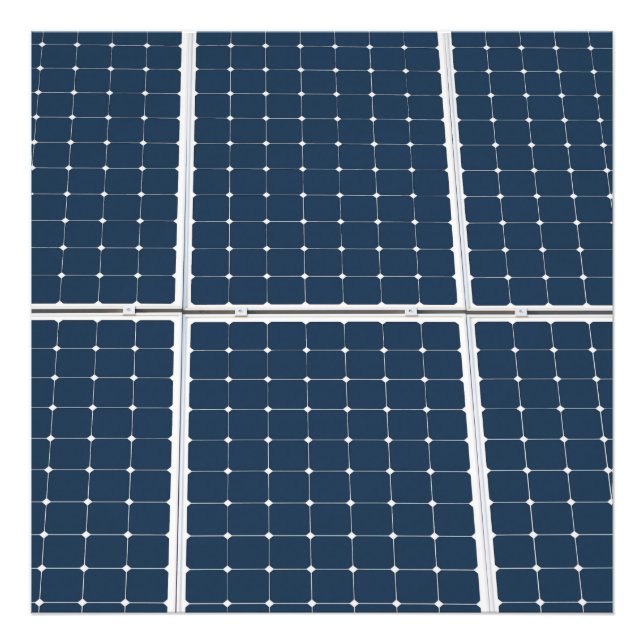 Bild eines solaren Powers lustig Fotodruck (Vorne)
