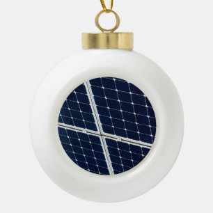 Bild eines solaren Powers lustig Keramik Kugel-Ornament